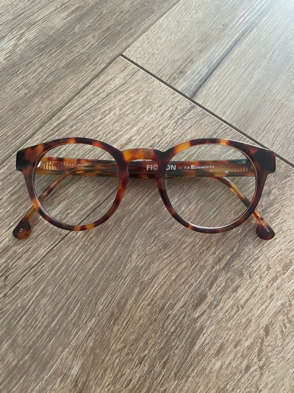 Tortoiseshell Round Women's Eyeglasses -